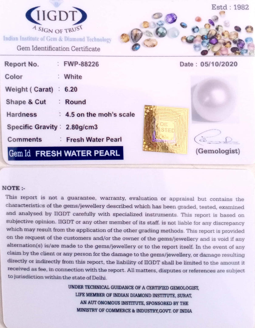 6.88 Ratti Fresh Water Pearl (277)