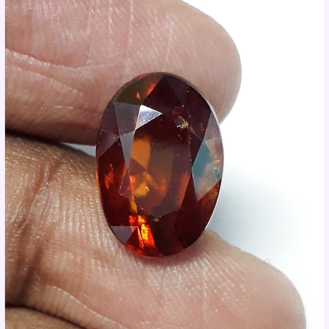 9.78 Ratti Natural Hessonite with Govt. Lab Certificate-(1221)