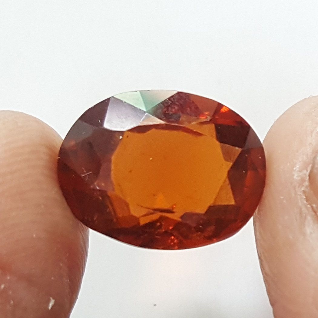 7.42 Carat Natural Hessonite with Govt. Lab Certificate-115122