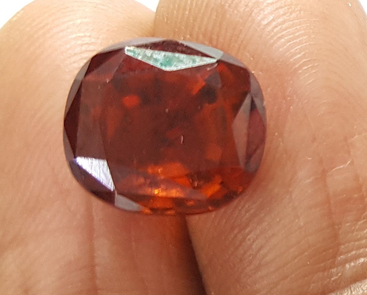 9.03 Ratti Natural Hessonite with Govt. Lab Certificate-(114439)