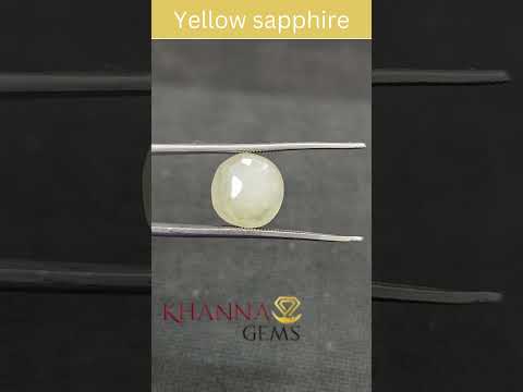 8.53/CT Natural Ceylonese Pukhraj with Govt Lab Certificate-6771