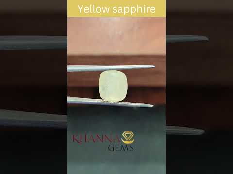 6.36/CT Natural Ceylonese Pukhraj with Govt Lab Certificate (6771)