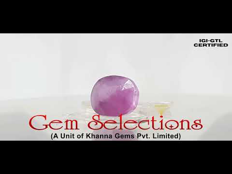 4.45 Ratti Natural New Burma Ruby with Govt. Lab Certificate (5661)