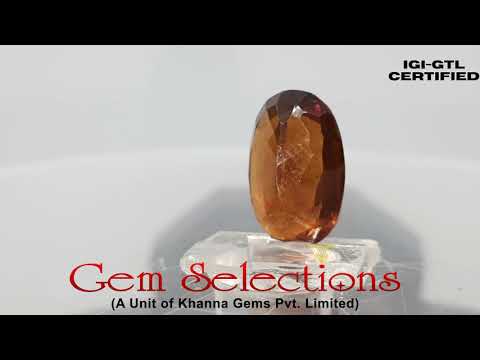 5.51 Ratti Natural Govt. Lab Certified Ceylonese Gomed-(124971)