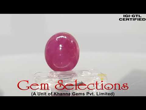 4.44 Ratti Ratti Natural Mozambique Ruby with Govt. Lab Certificate-(23310)