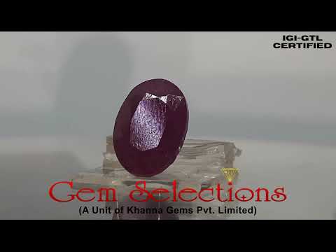 6.01 Ratti Natural Mozambique Ruby with Govt. Lab Certificate-7881