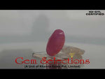 Load image into Gallery viewer, 3.87/CT Natural Mozambique Ruby with Govt. Lab Certificate-23310