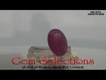 Load image into Gallery viewer, 3.67 Ratti Natural Mozambique Ruby with Govt. Lab Certificate-{7881)