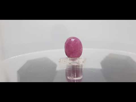 9.73 Carat Natural New Burma Ruby with Govt. Lab Certificate