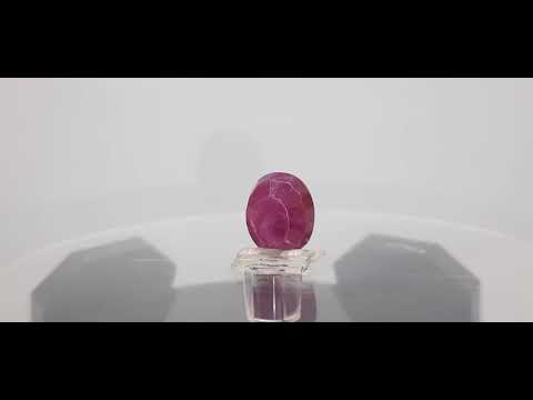 11.56 Ratti Natural New Burma Ruby with Govt Lab Certificate-(3441)