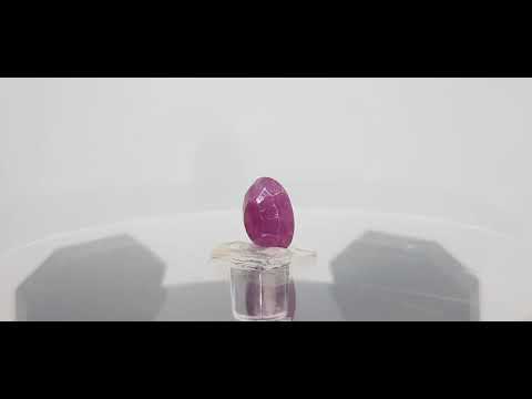 7.02 Ratti Natural New Burma Ruby with Govt Lab Certificate-(3441)