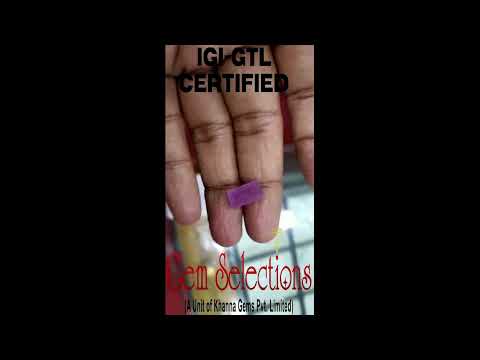 6.92 Ratti Natural Mozambique Ruby with Govt. Lab Certificate-12210