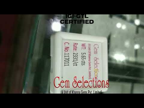 6.27 Ratti Natural Neo Burma Ruby with Govt Lab Certificate-(2331)