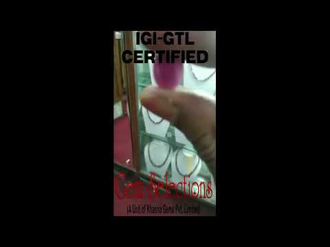 6.99 Ratti Natural Neo Burma Ruby with Govt. Lab Certificate-(2331)