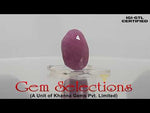 Load image into Gallery viewer, 6.12 Ratti Natural Indian Ruby with Govt. Lab Certificate-(4551)