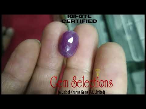 11.16 Ratti Natural Neo Burma Ruby with Govt. Lab Certificate-(3441)