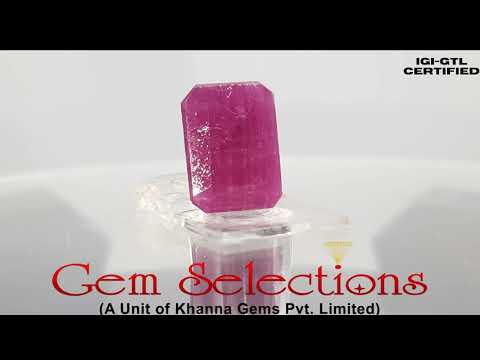 5.23 Ratti Natural New Burma Ruby with Govt. Lab Certificate-(2331)