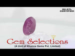 Load image into Gallery viewer, 3.73/CT Natural Mozambique Ruby with Govt. Lab Certificate-7881