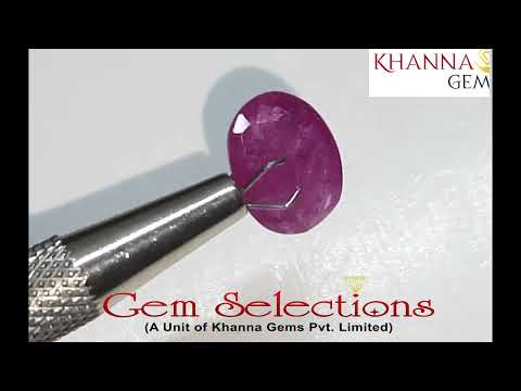 4.51/CT Natural Mozambique Ruby with Govt. Lab Certificate (RUBY9W)