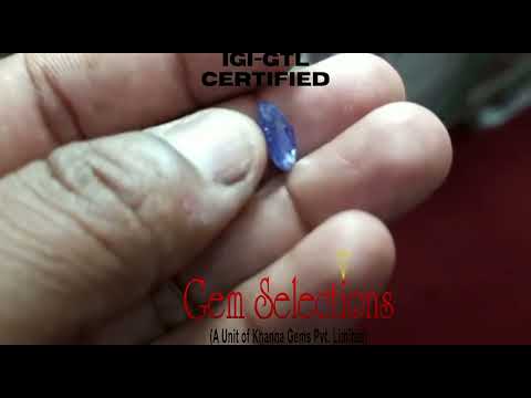 5.01/CT Natural Blue Sapphire With Govt Lab Certificate-BLUSA9A