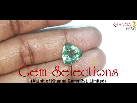 7.60/CT Natural Triangular Green Fluorite (850)