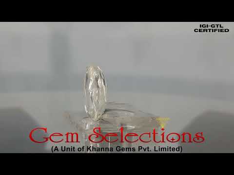 3.69/CT Natural Ceylonese Pukhraj Stone with Govt Lab Certificate-YELSA9U