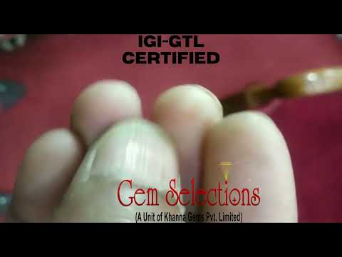 3.49/CT Natural Blue Sapphire with Govt Lab Certificate-BLUSA9T