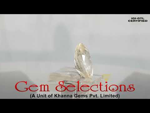 4.93/CT Natural Ceylonese Pukhraj Stone with Govt Lab Certificate-YELSA9U