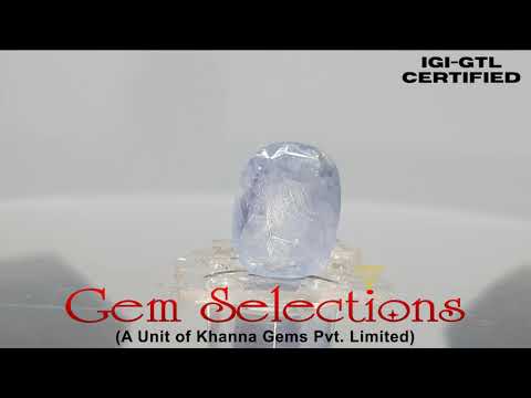 2.88/CT Natural Blue Sapphire With Govt Lab Certificate-BLUSA9S