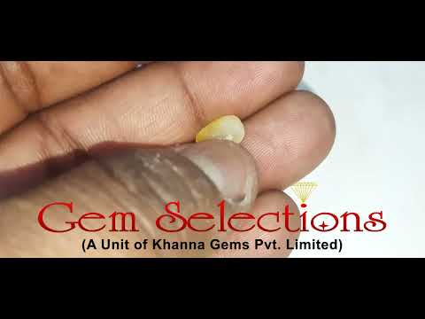 2.29/CT Natural Ceylonese Pukhraj with Govt Lab Certificate-4551