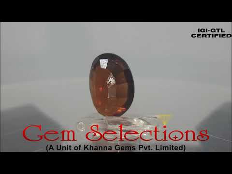 5.53 Ratti Natural Govt. Lab Certified Ceylonese Gomed-(1221)