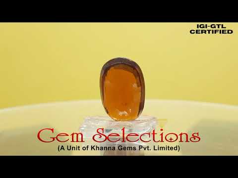 9.42 Ratti Natural Govt. Lab Certified Ceylonese Gomed-(1221)