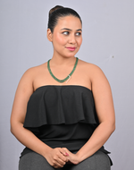 Load image into Gallery viewer, 33.14/GM TWO LAYER EMERALD BEADS MALA (3750.66)