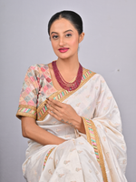 Load image into Gallery viewer, 131.7/GM RUBY BEADS SEVEN LAYER MALA (625)