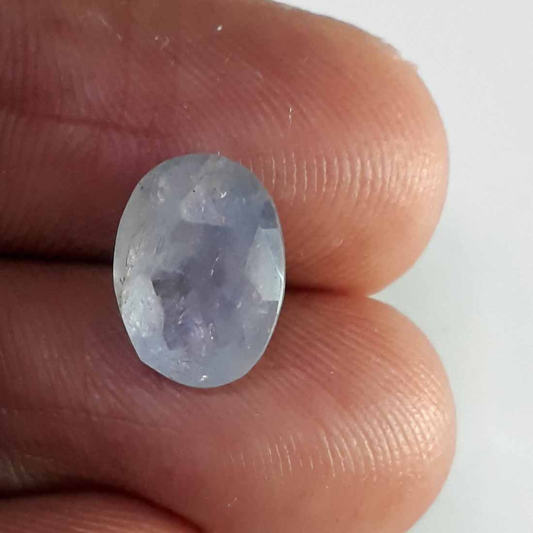 3.80 Ratti NATURAL blue SAPPHIRE with Govt Lab Certified-(6771)