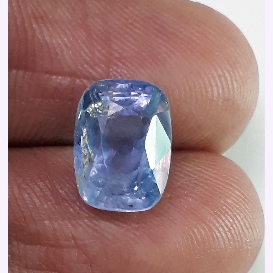 4.97/Carat Natural Blue Sapphire with Govt Lab Certificate-BLUSA9A