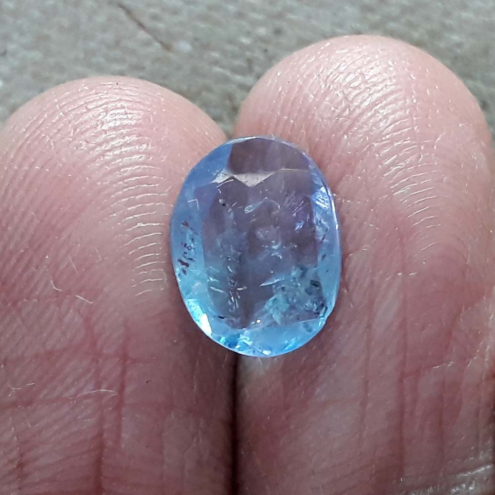 2.89 Ratti NATURAL Blue Sapphire with Govt Lab Certified-(BLUSA9V)