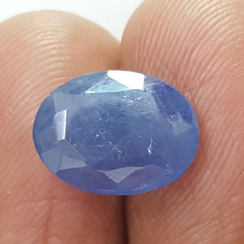 4.16/CT Natural Blue Sapphire with Govt Lab Certificate-BLUSA9T