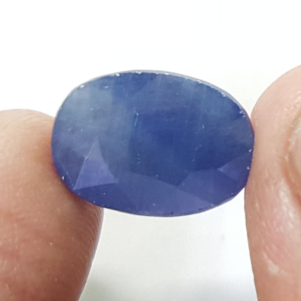 8.79 Ratti Natural Blue Sapphire With Govt Lab Certified-(2331)