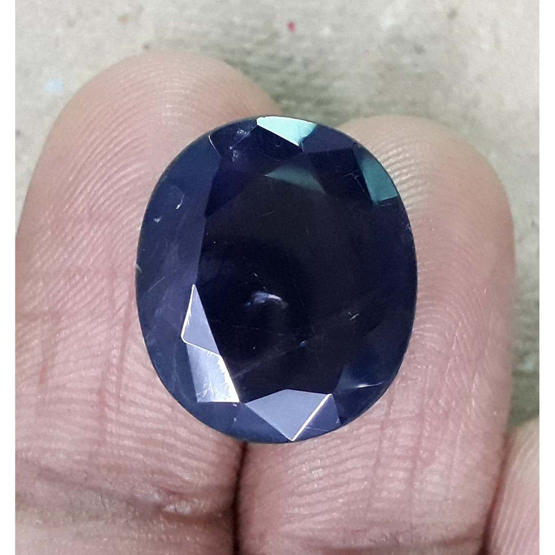 13.34 Ratti Natural Iolite with Govt. Lab Certificate-(550)