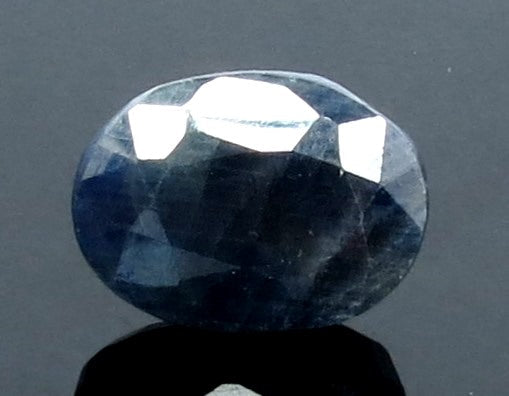11.07/CT Natural Blue Sapphire with Govt Lab Certificate-(2331)