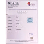 Load image into Gallery viewer, 2.73/CT Natural Blue Sapphire with Govt Lab Certificate-BLUSA9T