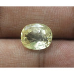 Load image into Gallery viewer, 4.19/CT Natural yellow sapphire with Govt Lab Certificate-(YELSA9W)
