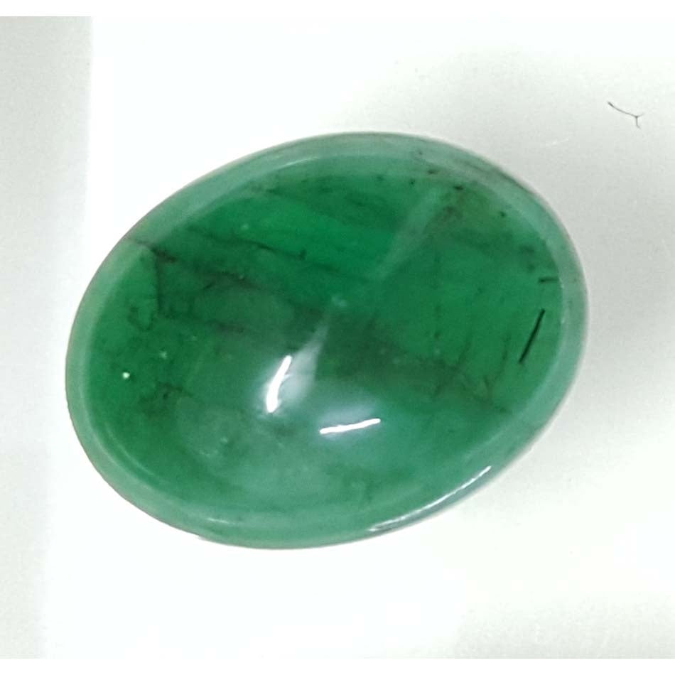 10.76 Ratti Natural Panna Stone With Govt. Lab Certificate (3441)