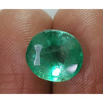 Load image into Gallery viewer, 3.83/CT Natural Emerald Stone With Govt. Lab Certificate (12210)