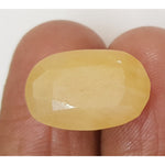 Load image into Gallery viewer, 15.16 Ratti Natural Yellow Sapphire with Govt Lab Certificate-(1221)