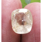 Load image into Gallery viewer, 6.48/CT Yellow sapphire with Govt Lab Certificate-YELSA9U