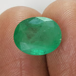Load image into Gallery viewer, 4.44/CT Natural Emerald Stone With Govt. Lab Certificate - 110002