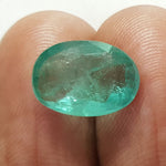 Load image into Gallery viewer, 3.96/CT Natural Emerald Stone With Govt. Lab Certified (12210)
