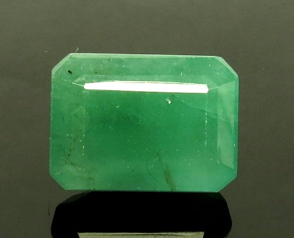 12.65/CT Natural Panna Stone with Govt. Lab Certificate (6771)